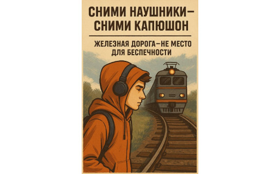 Осторожно: железная дорога-не место для игр